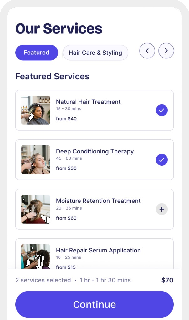 Built for conversion on mobile